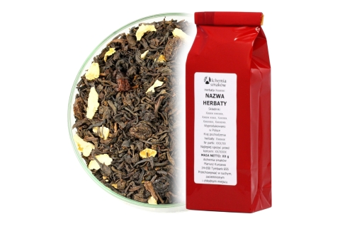 Herbata Czerwona Pu-Erh RUMOWY (OT) (50g) | Otulenie na chłodne dni !